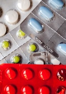 Package of medicines being delivered to a customer