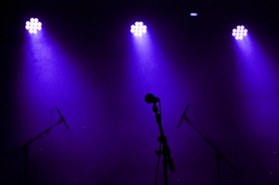 a person holding a light saber