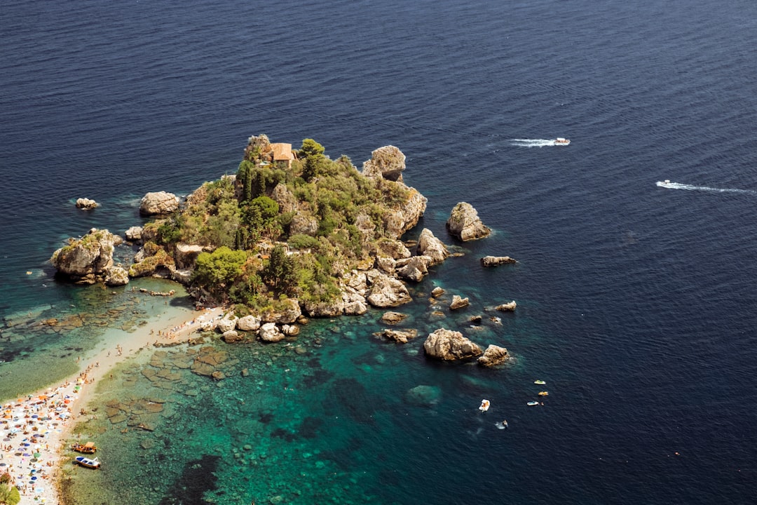 an island with many small islands,