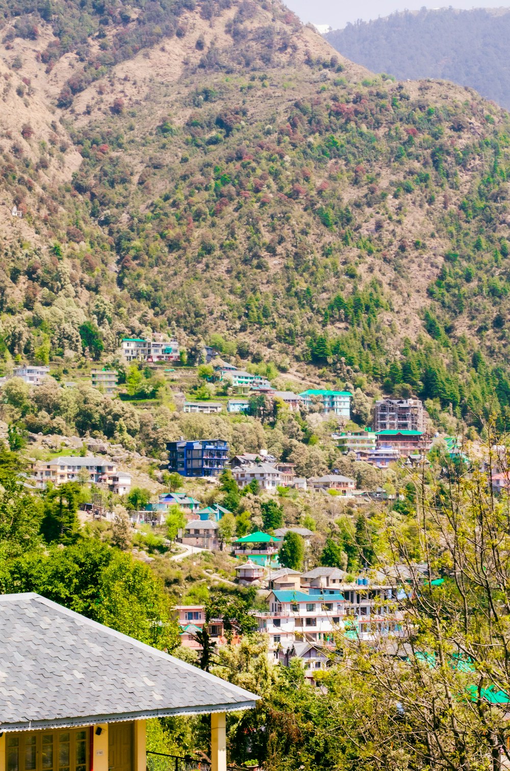 a town in the mountains