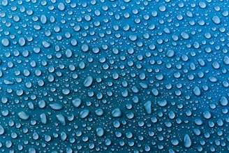 water beads on car finish after car wash hydrophobic