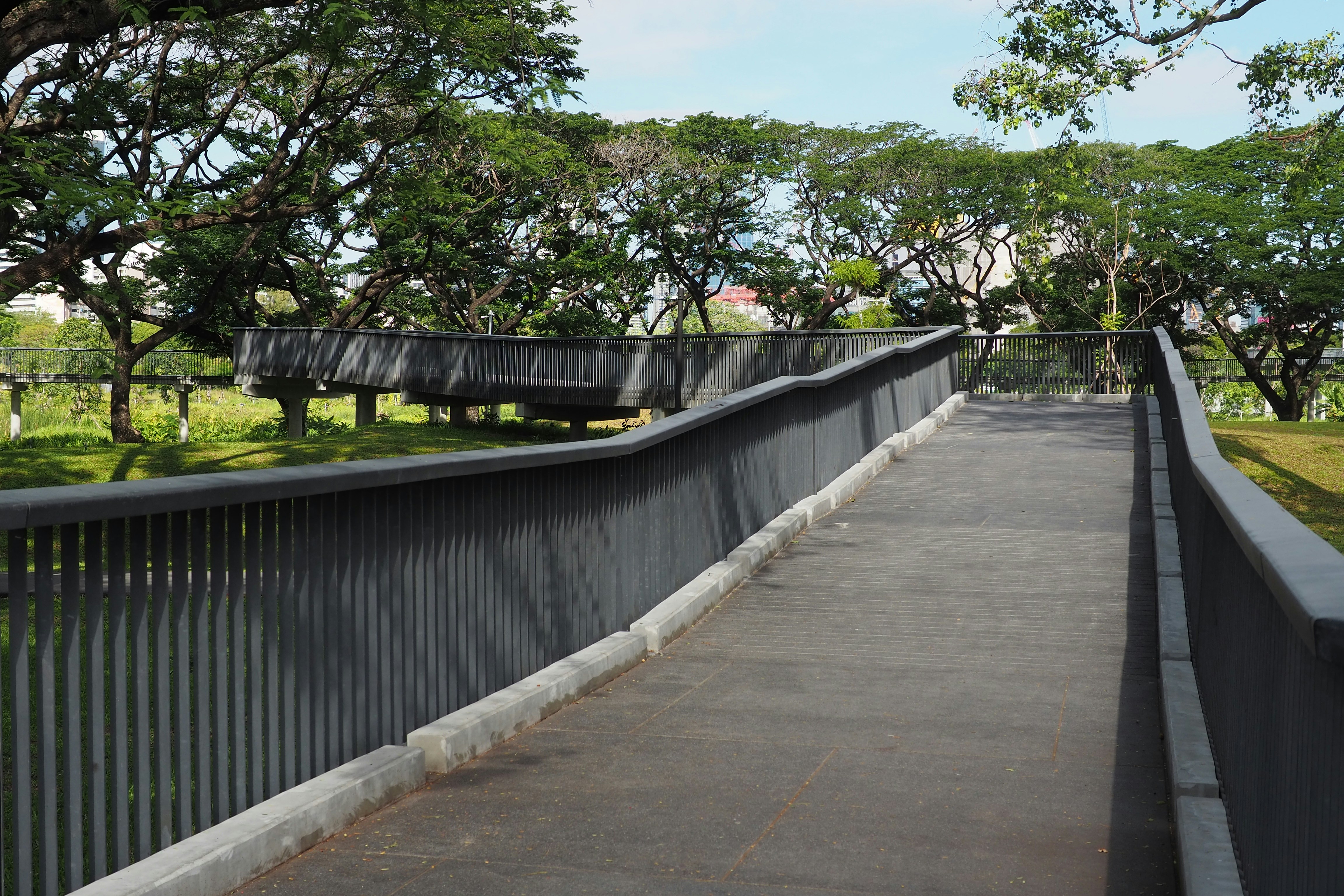 a bridge over a river