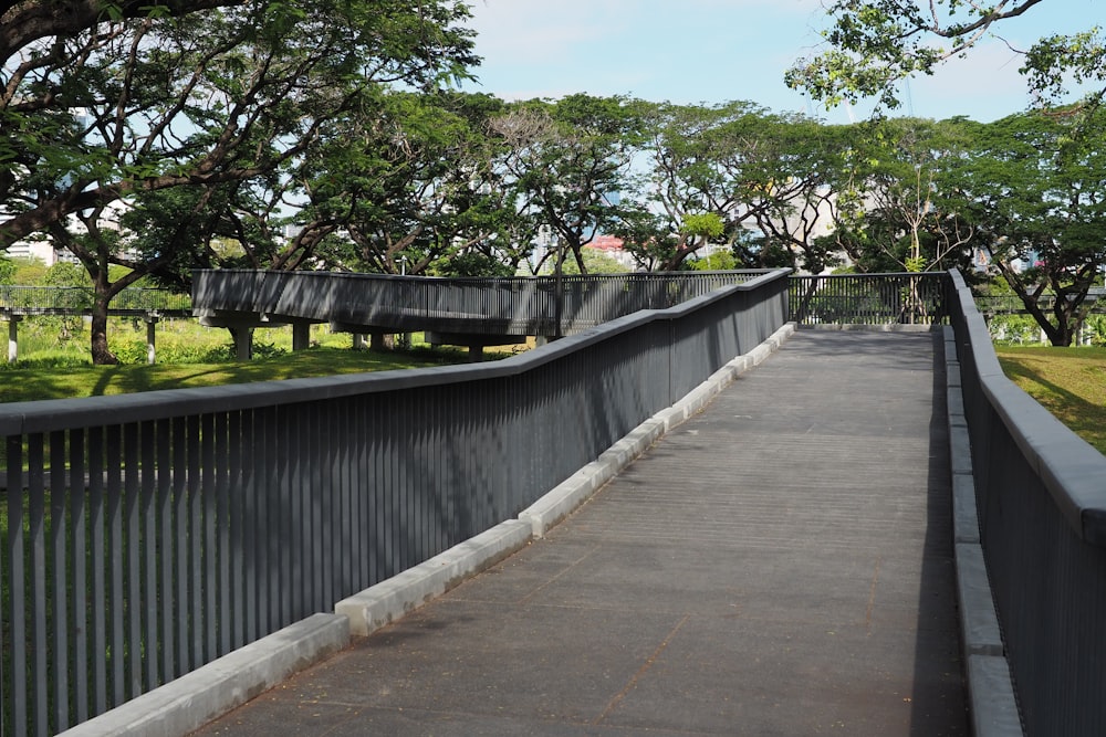 a bridge over a river