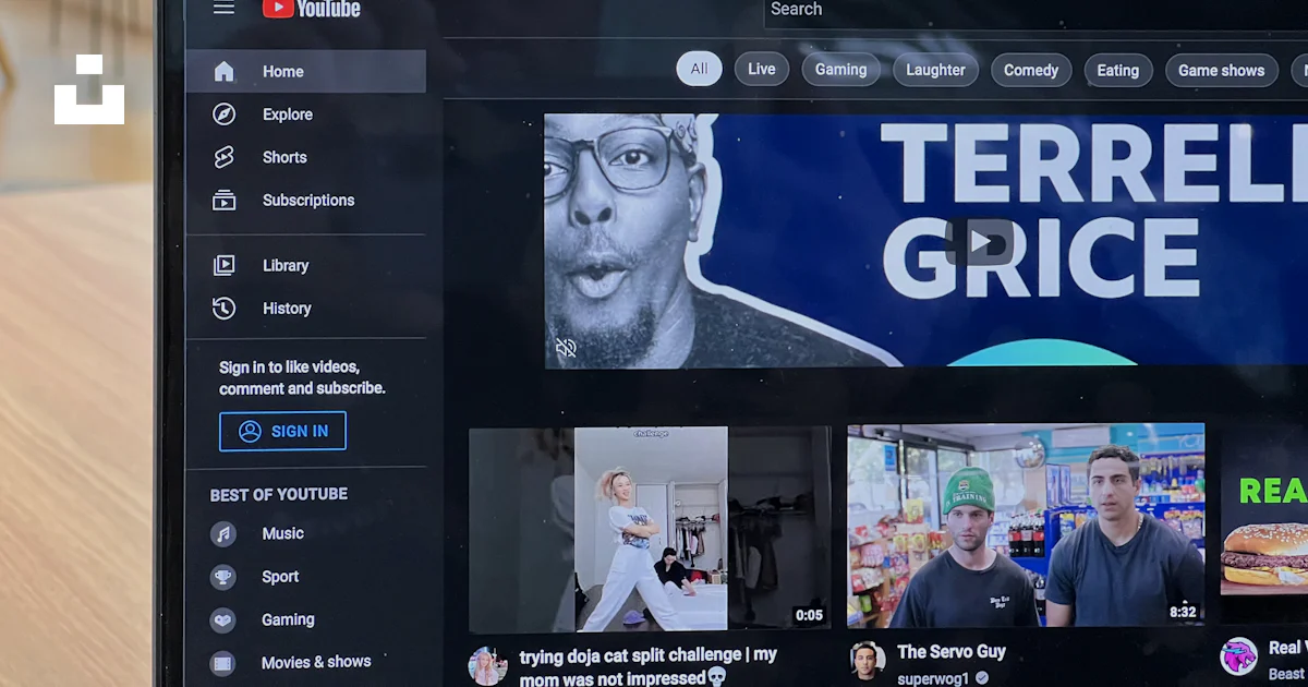 Youtube Iterface Graphical user interface, application photo – Free Youtube.com Image on ...