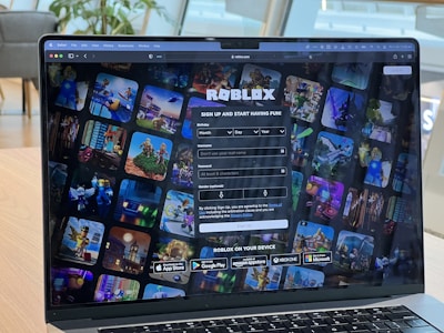 a laptop with a screen