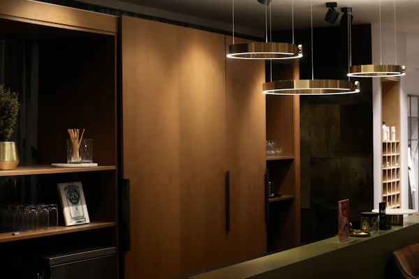 Custom built cabinets Houston TX designed by Olafab Cabinetry