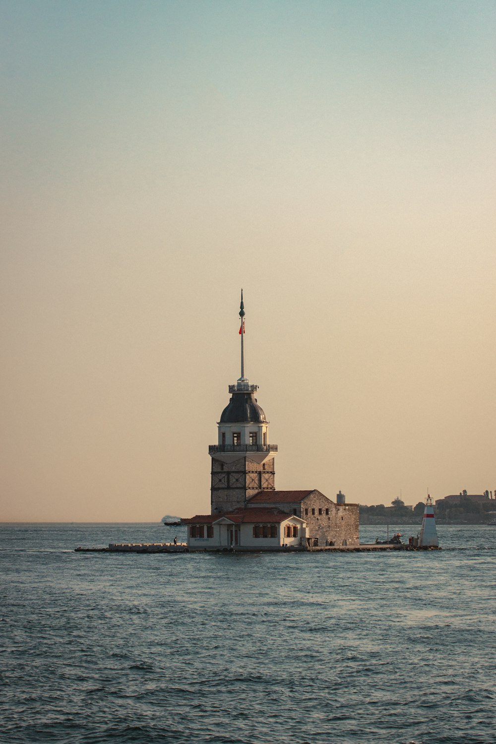 Maiden's Tower on an island