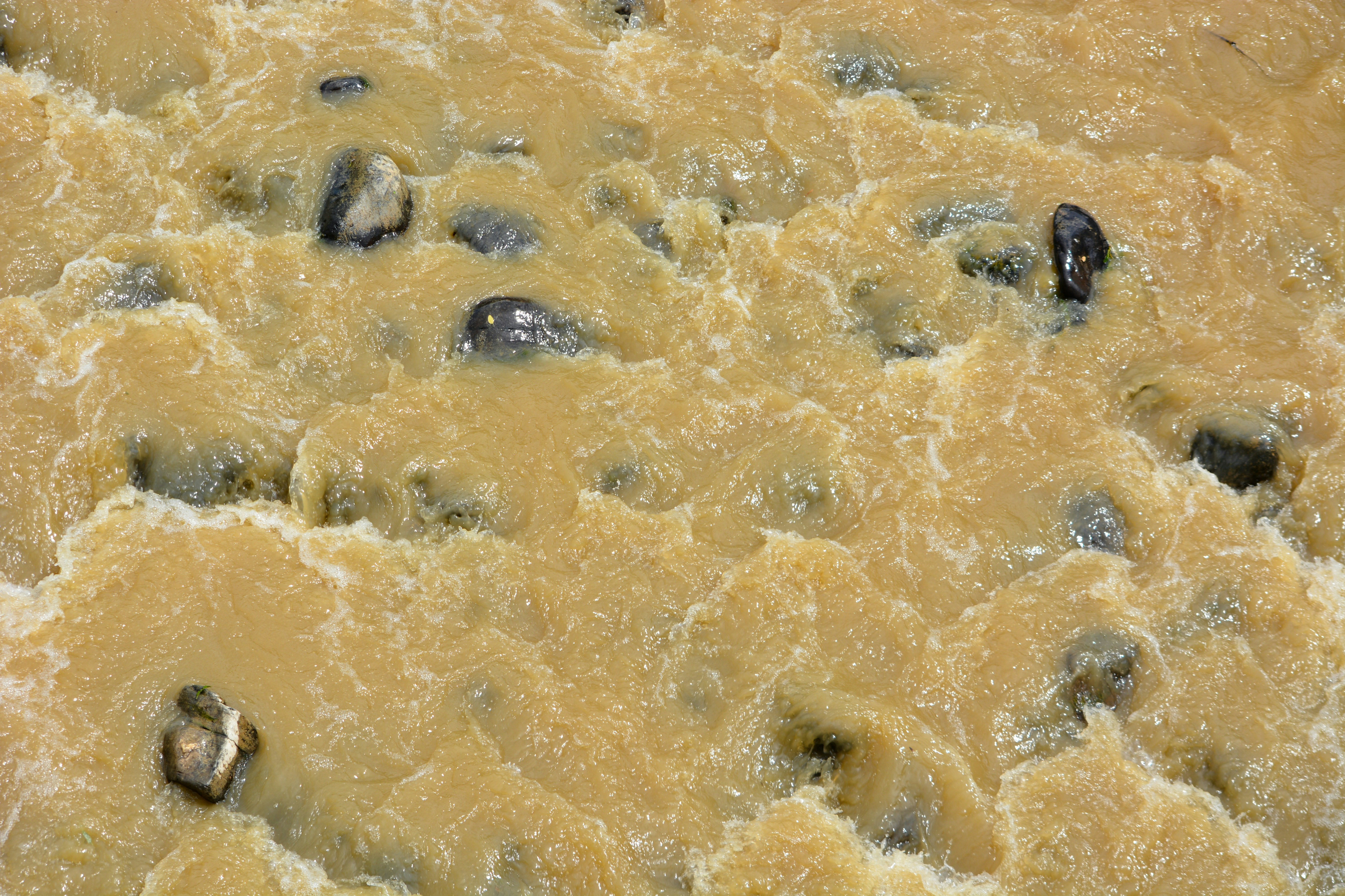 a close up of some water