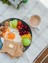 a plate of food
