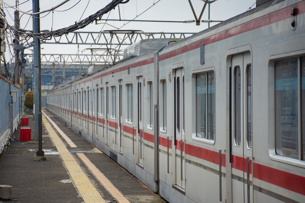 a train at a train station