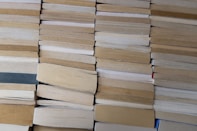 a stack of wood