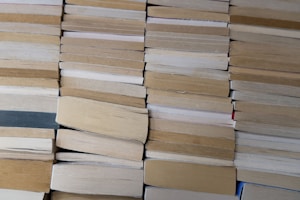 a stack of wood