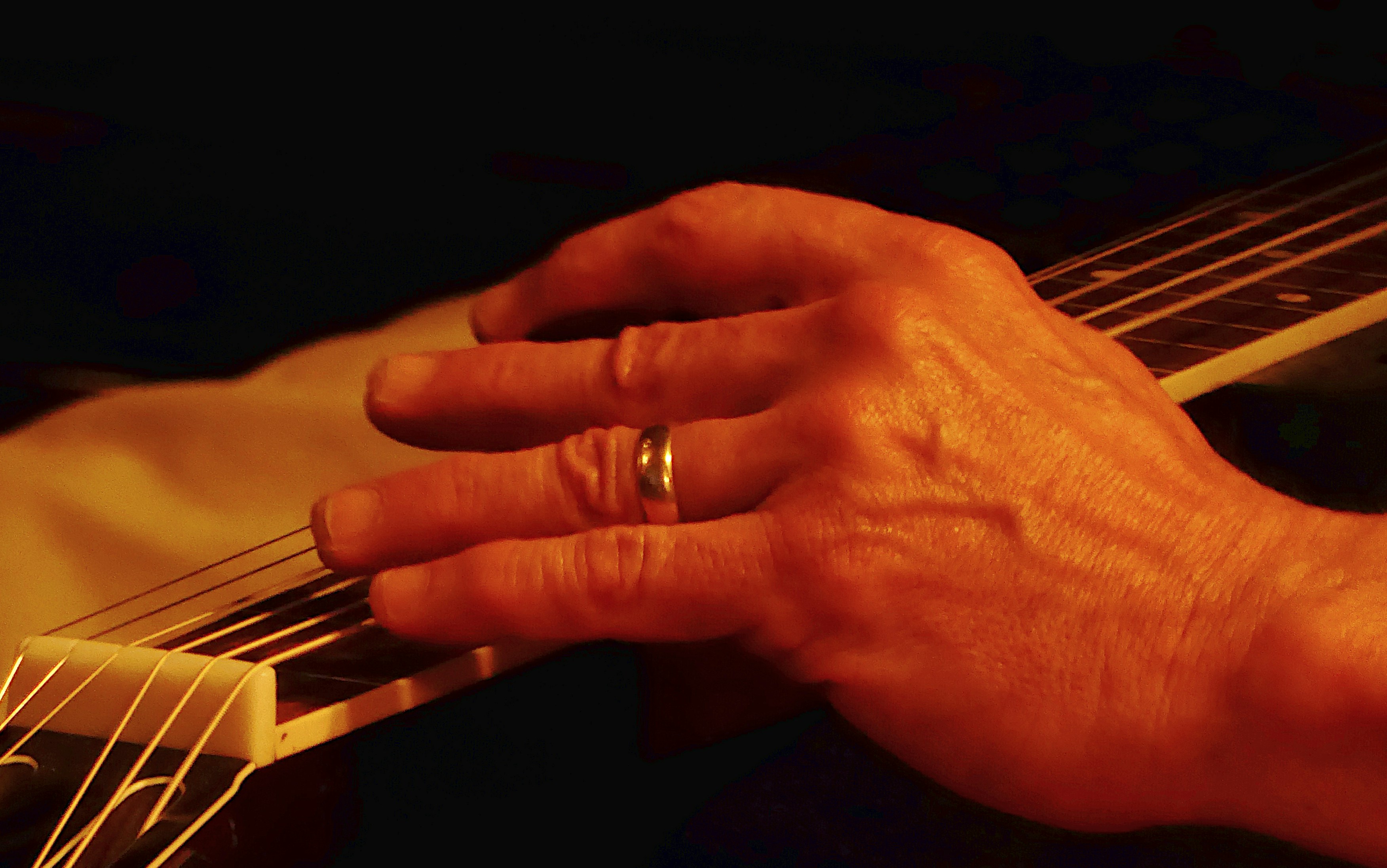 a person playing a piano