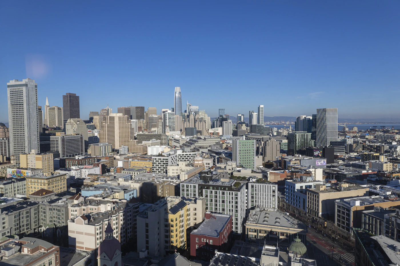 San Francisco urban skyline and investment real estate market