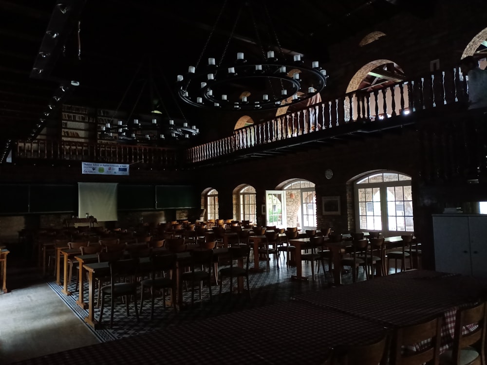 a large empty auditorium