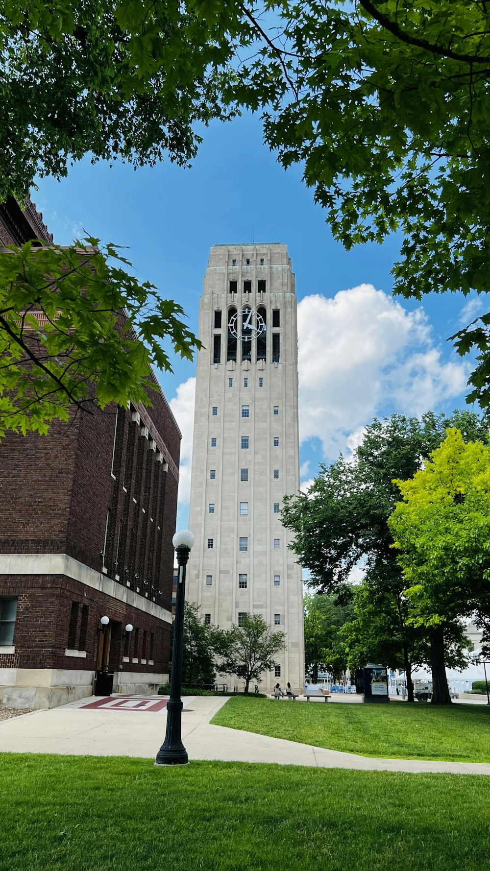 a tall building with a tower