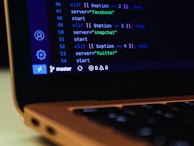 a screen with a message on it