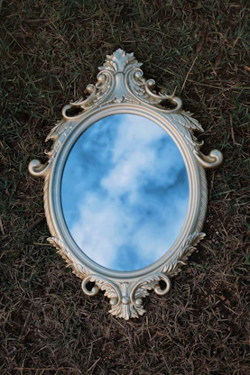 a glass bowl with a blue liquid in it