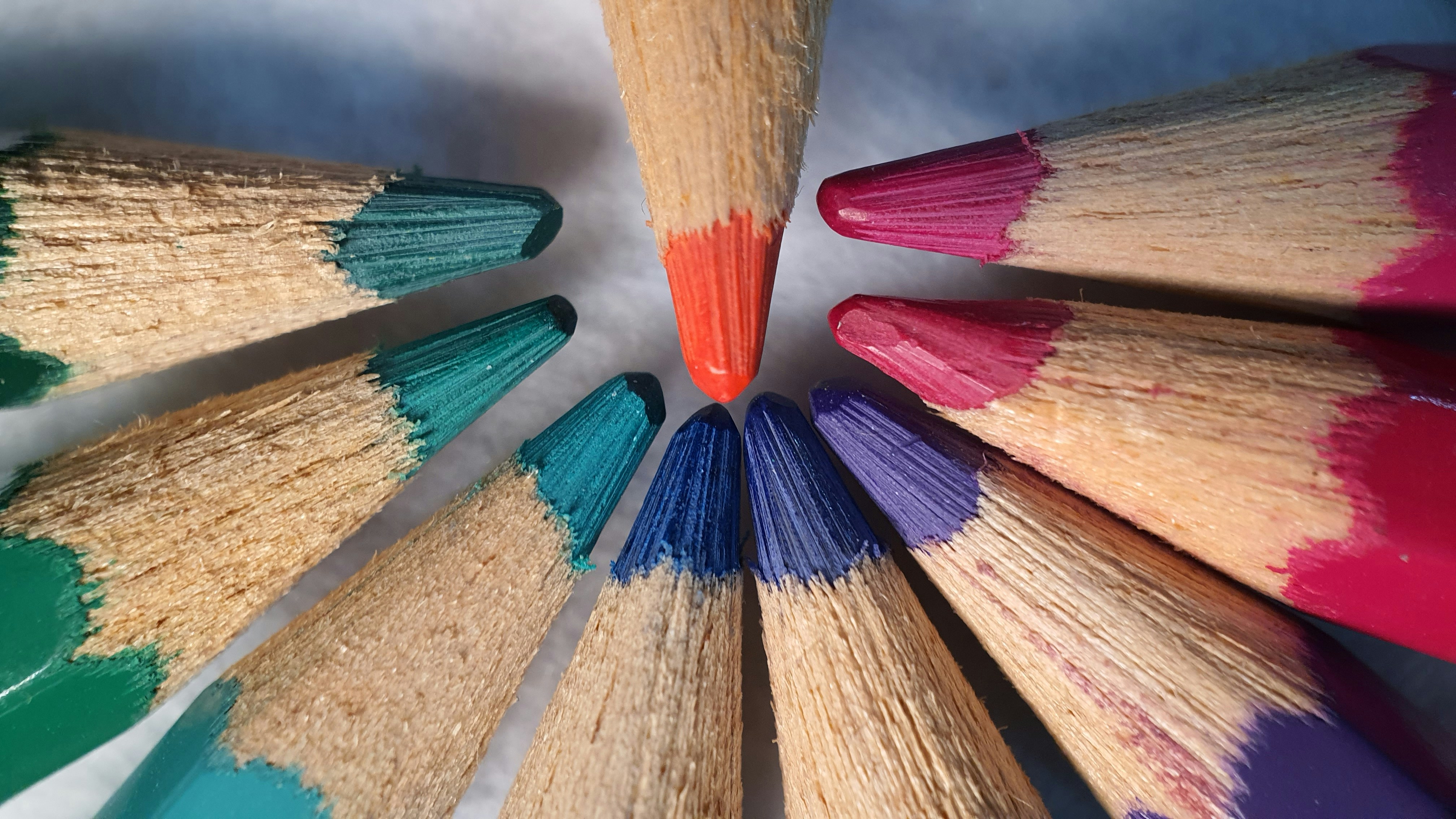 a group of colorful paper cranes, 