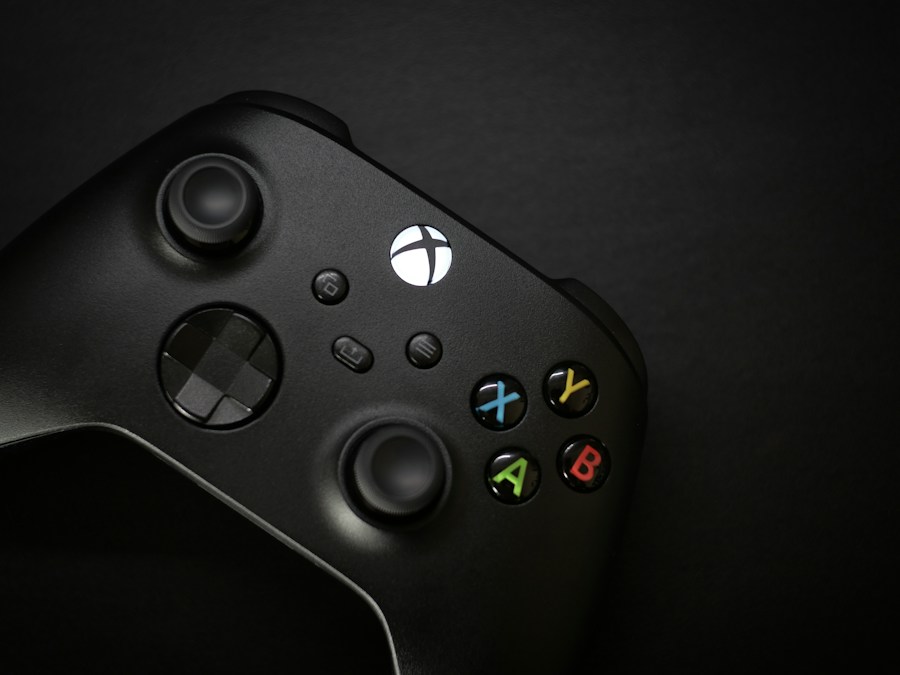 Manette noire de console Xbox sur fond sombre, à quelques jours de la sortie de Modern Warfare 4 le 23 octobre 2026