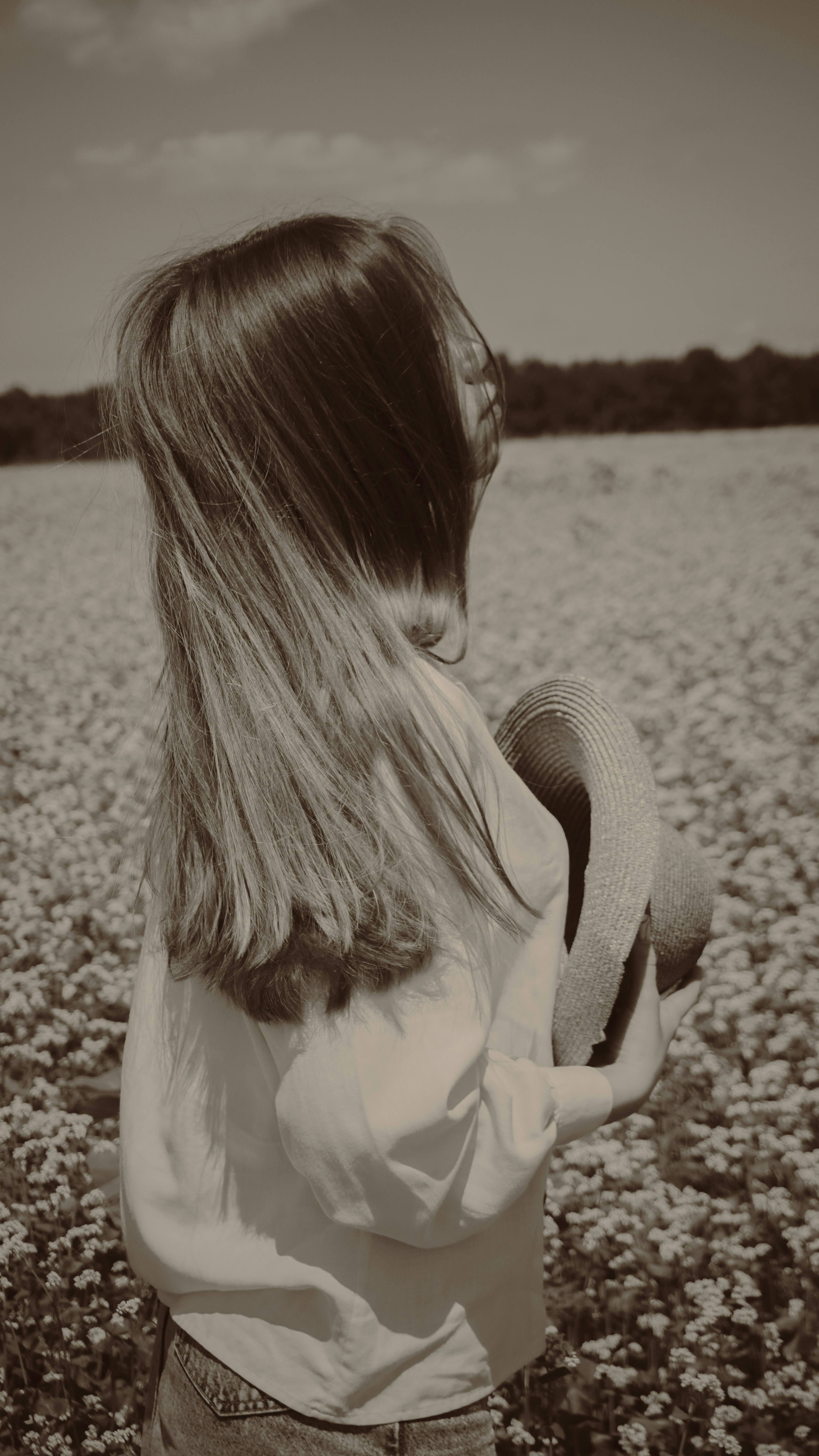 a woman holding a baby