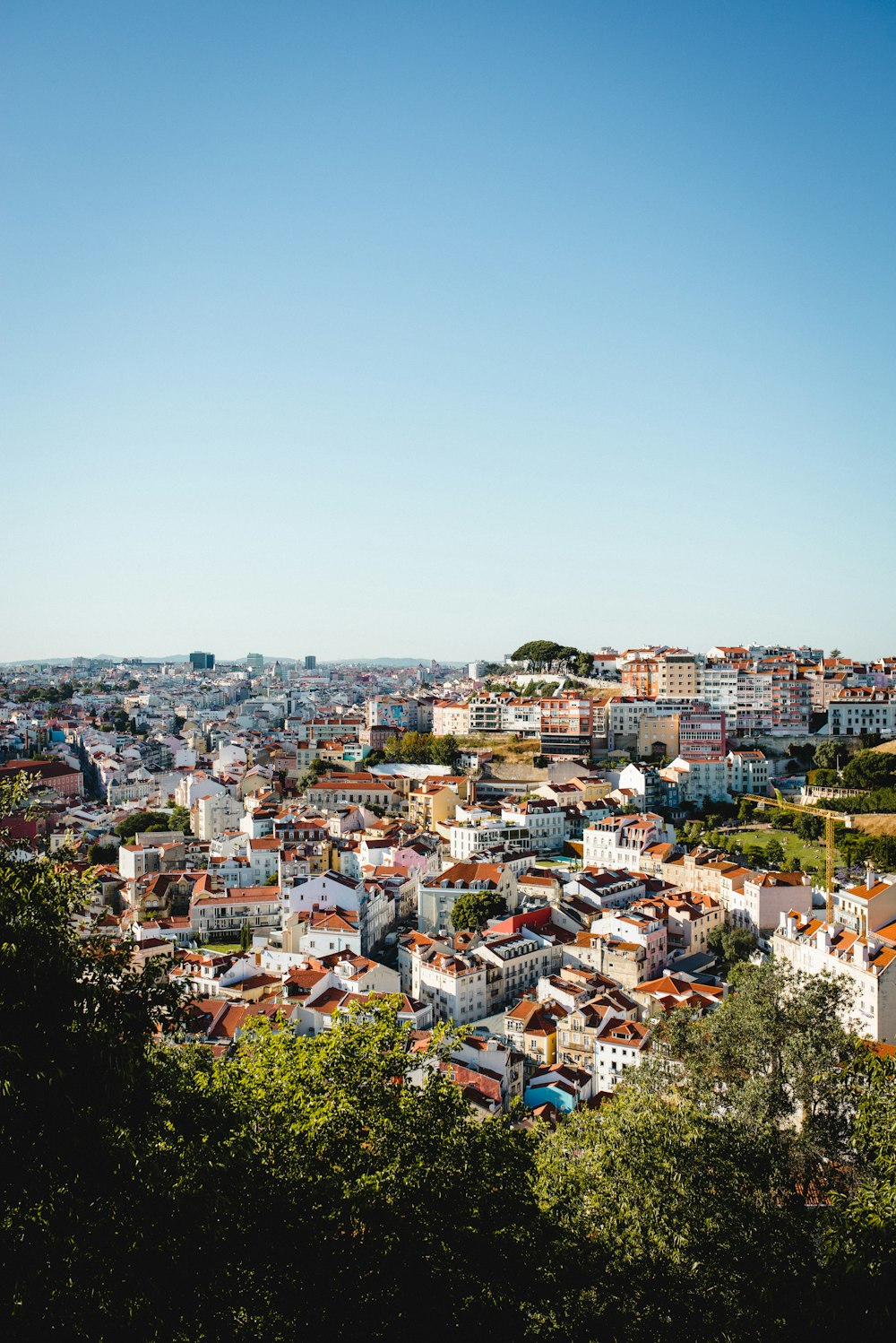 a city with many buildings