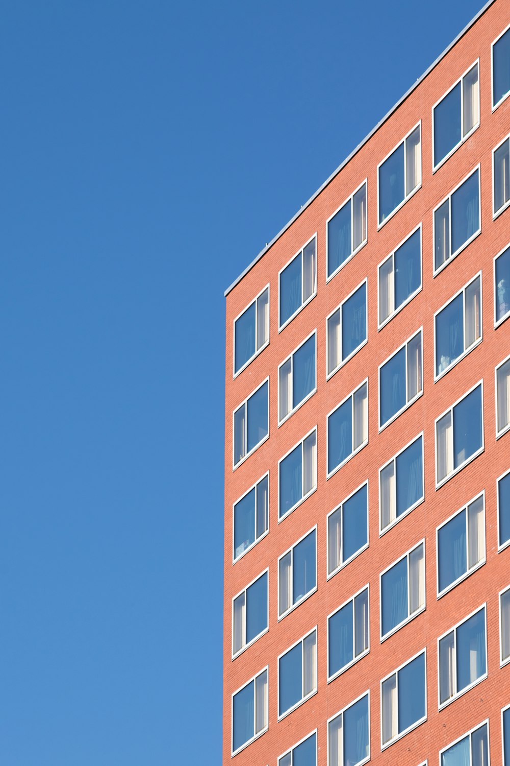 a tall building with many windows