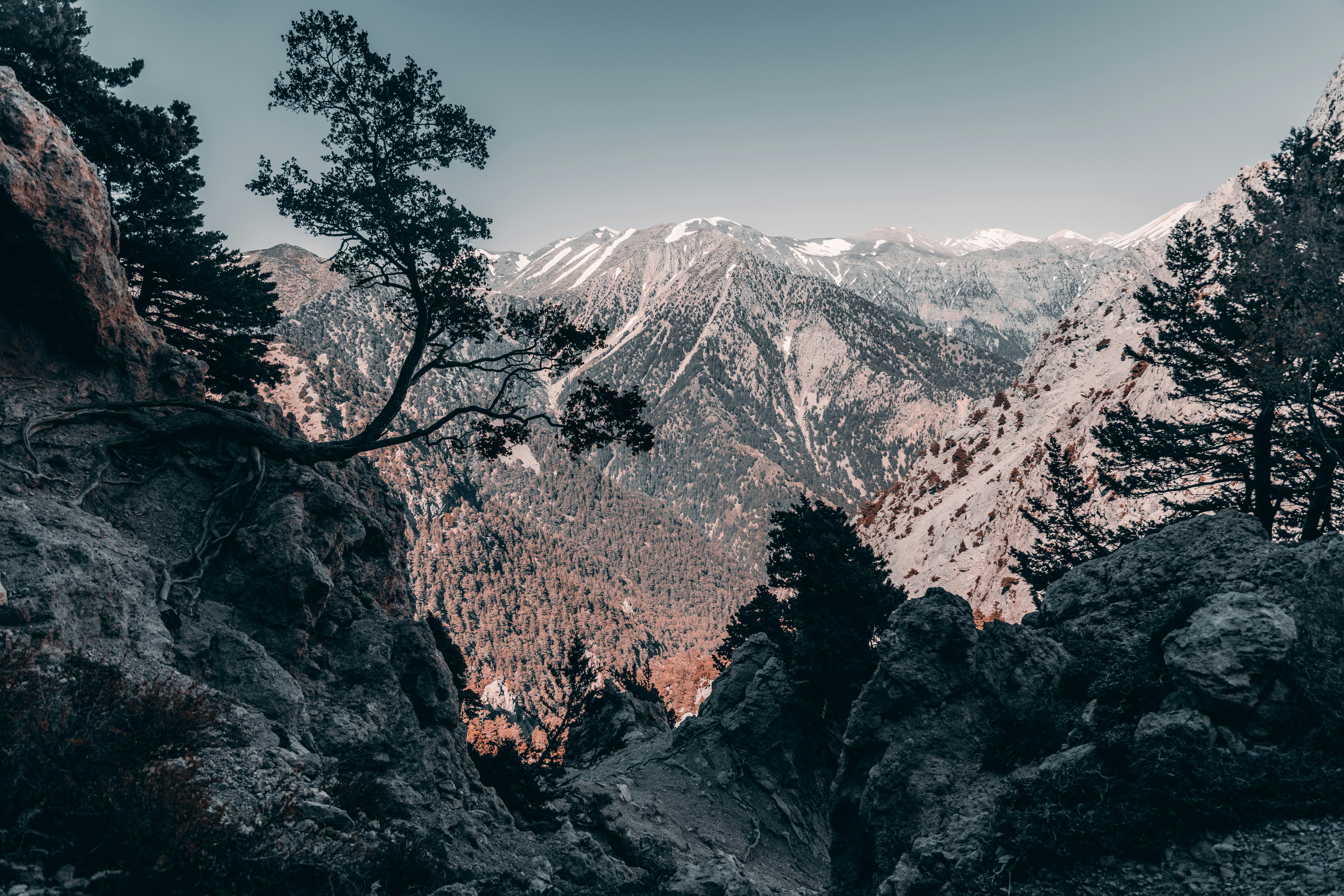 a rocky mountain side