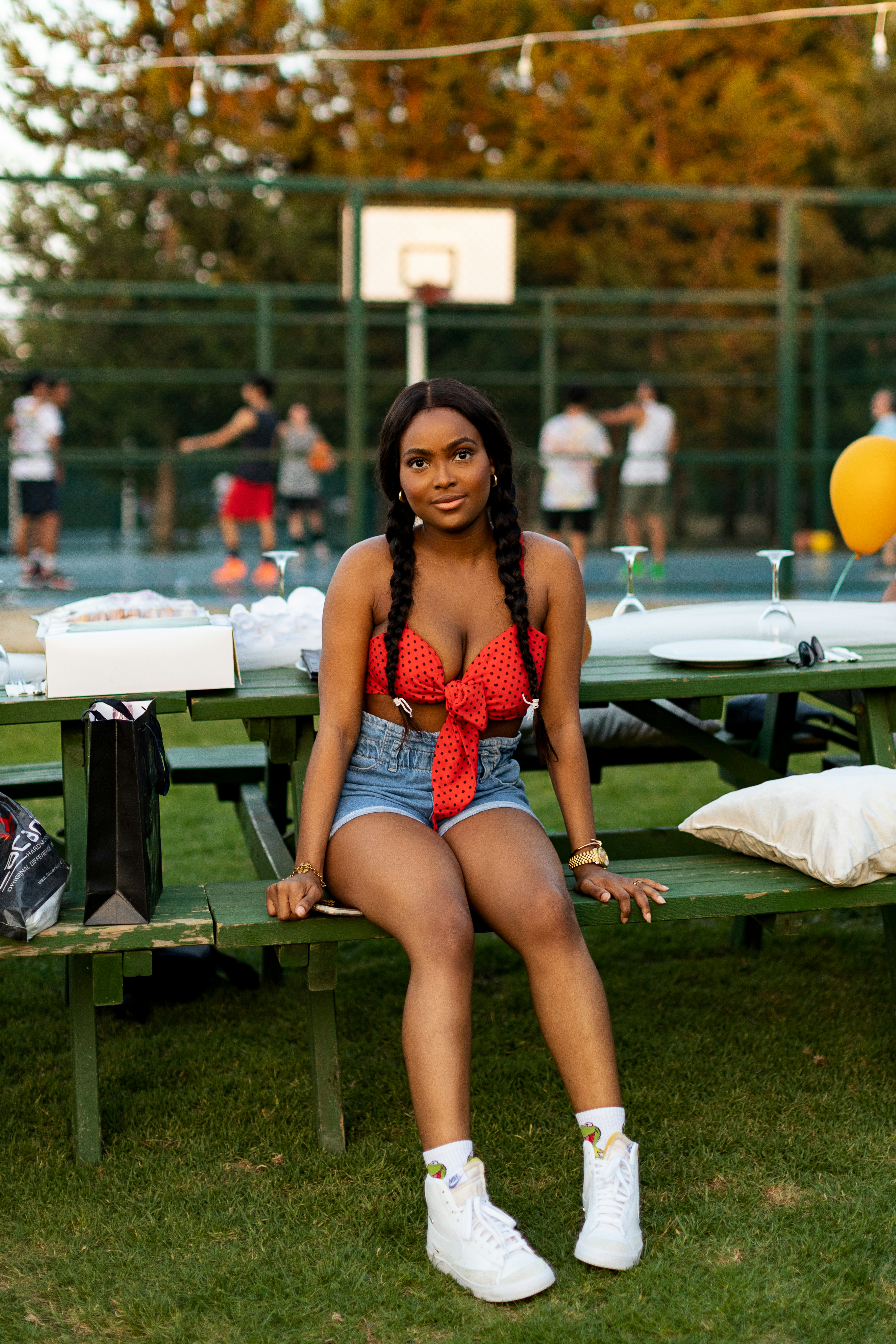 a person posing for a picture
