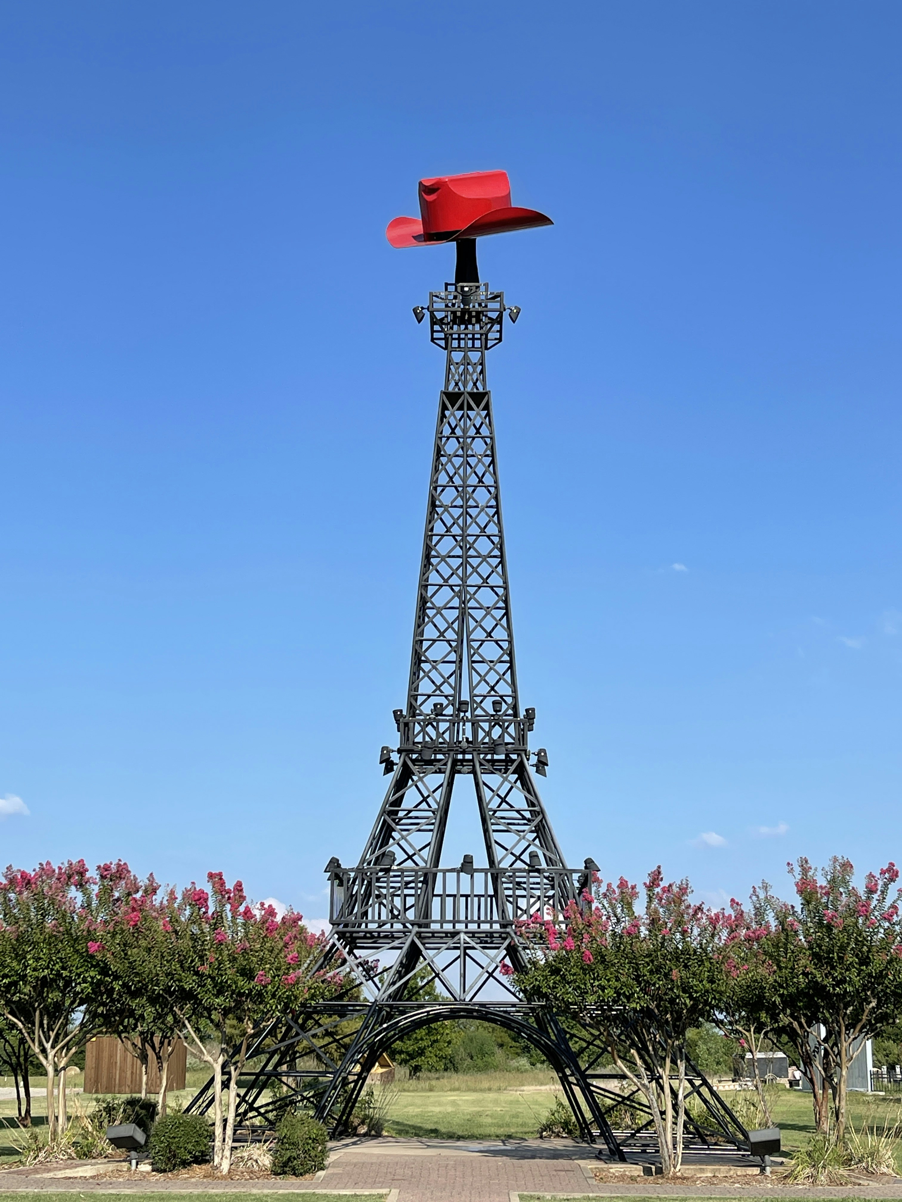 Eiffel tower replica in Paris, TX