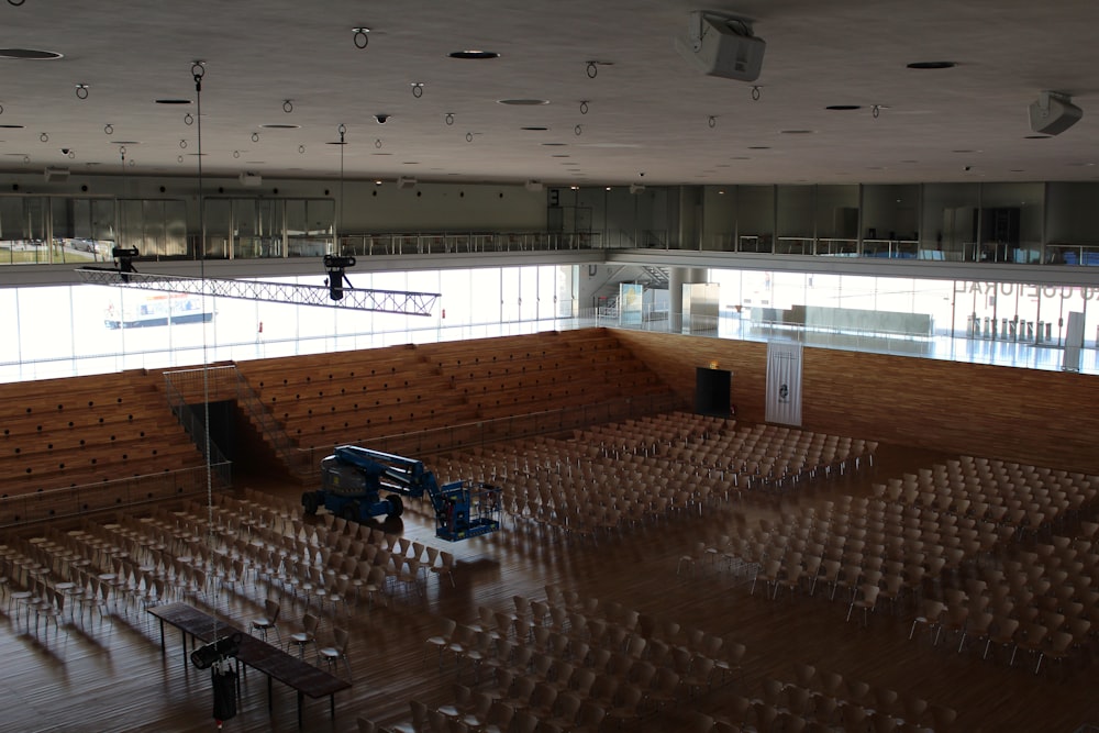 a large empty auditorium