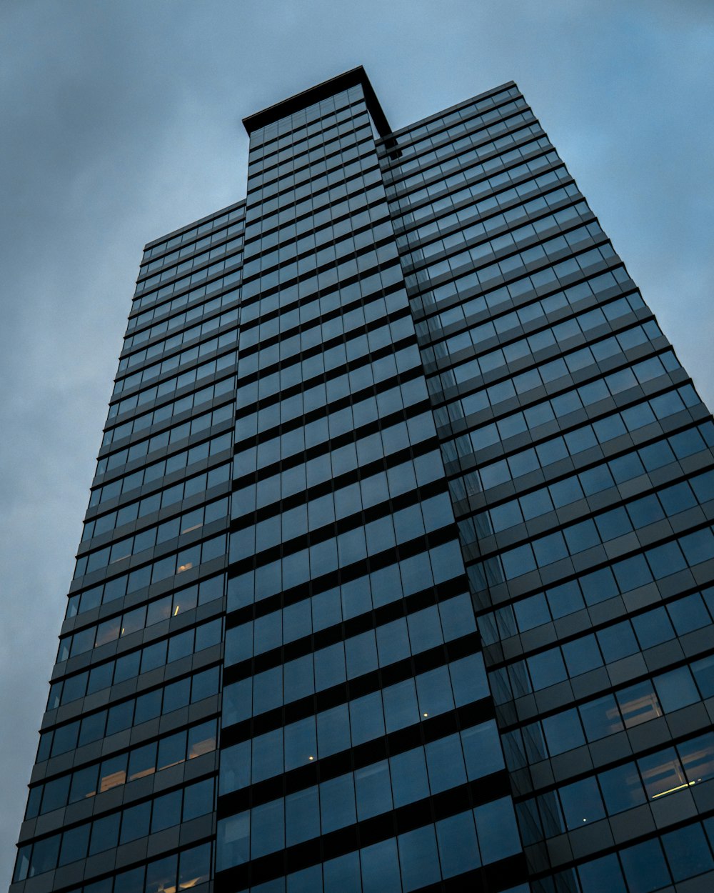 a tall building with many windows