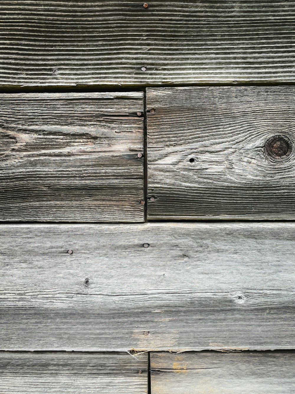 a wooden surface with a hole in it