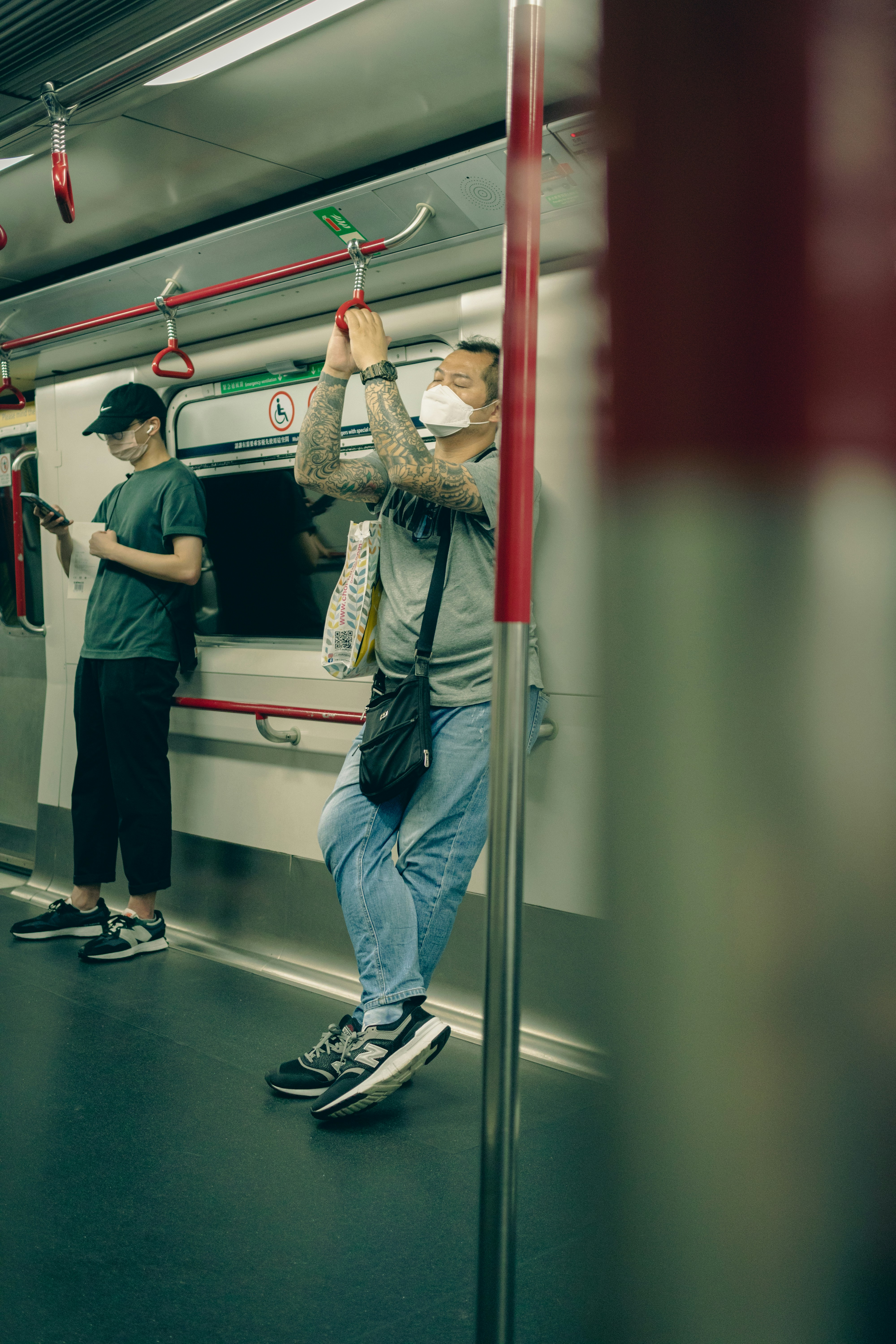 a person holding a rope