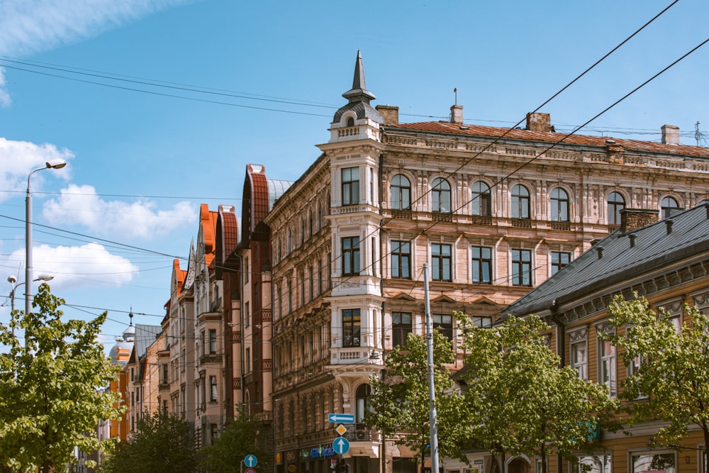 a building with a tower