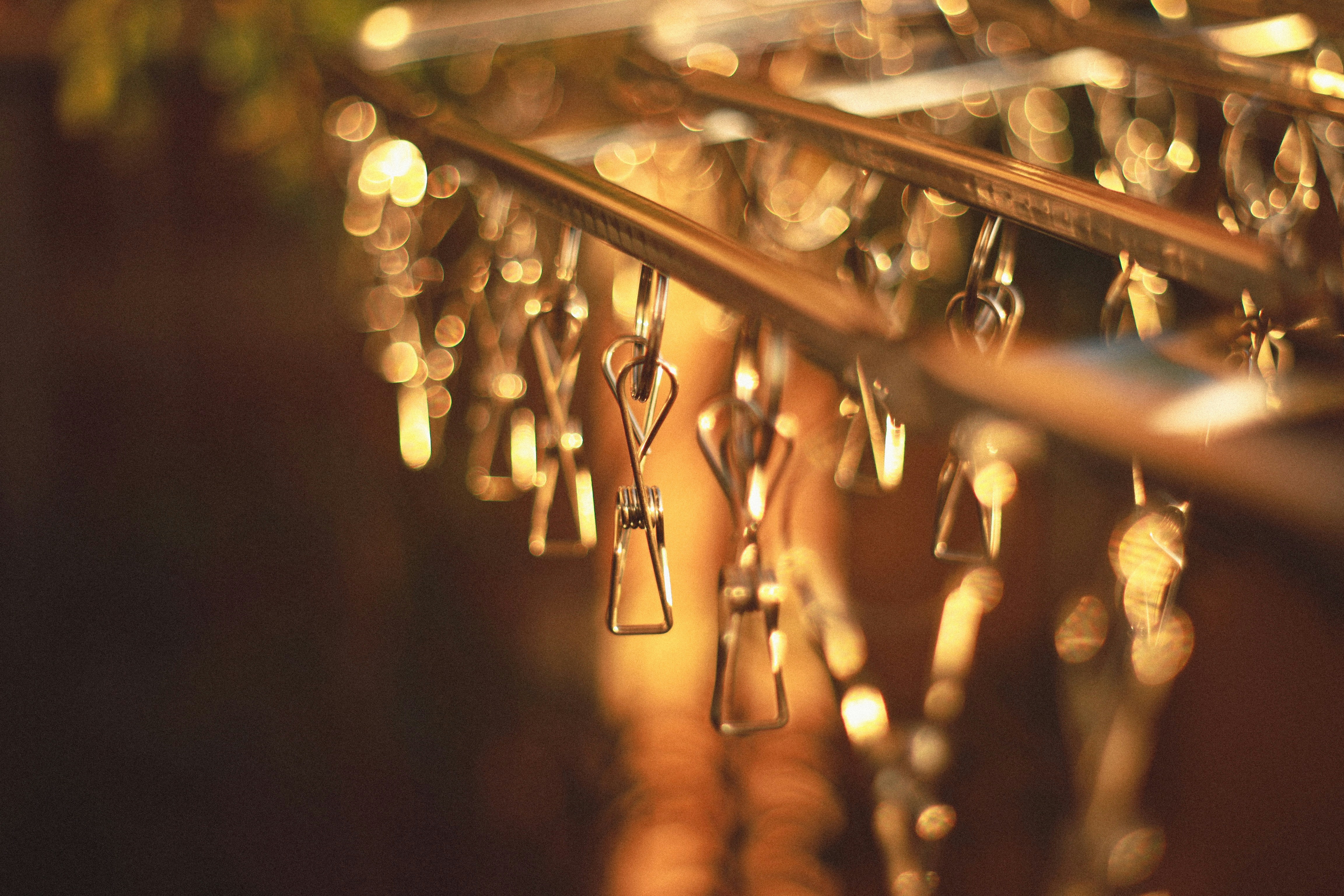 a string of light bulbs