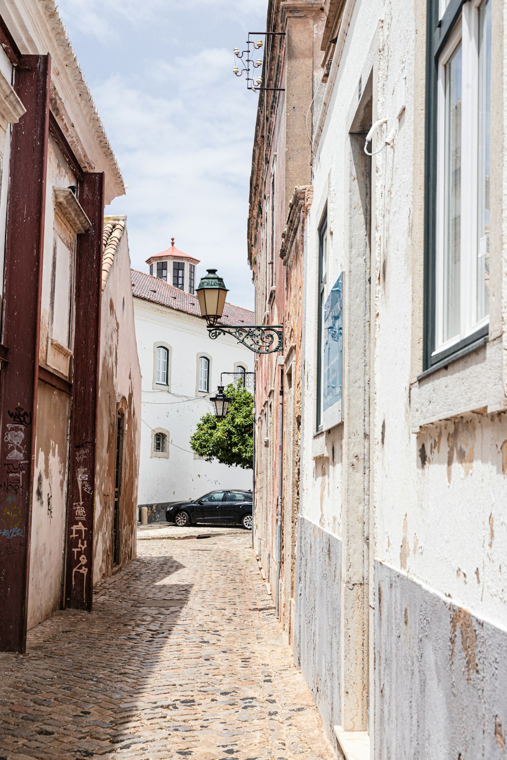 a street with buildings on both sides