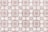 A repeating pattern of ornate, vintage-style ceramic tiles with intricate designs in a red-brown color, arranged in a grid formation on a white background.