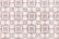 A repeating pattern of ornate, vintage-style ceramic tiles with intricate designs in a red-brown color, arranged in a grid formation on a white background.