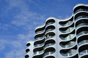 a tall building with windows