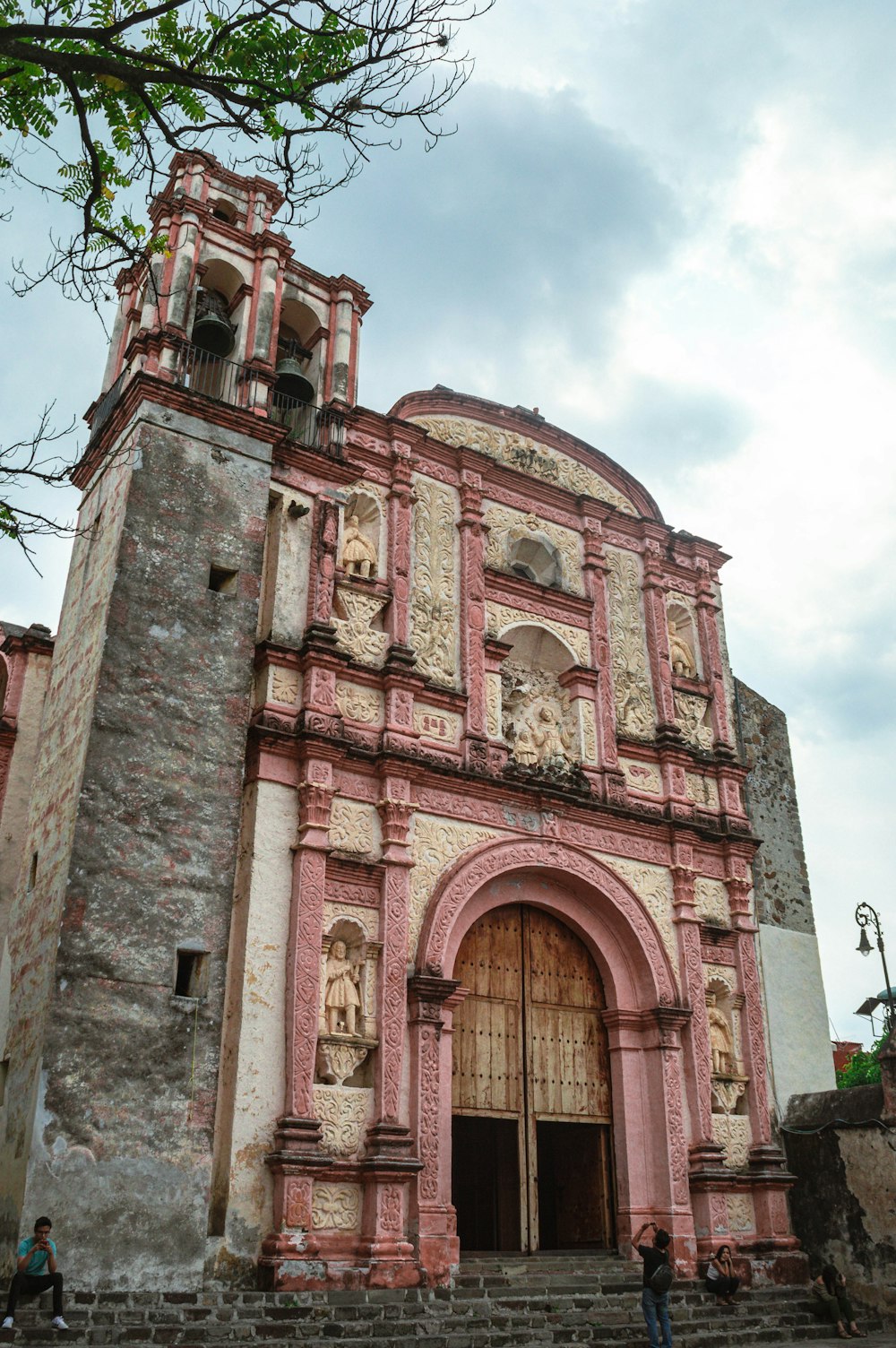 a building with a large tower