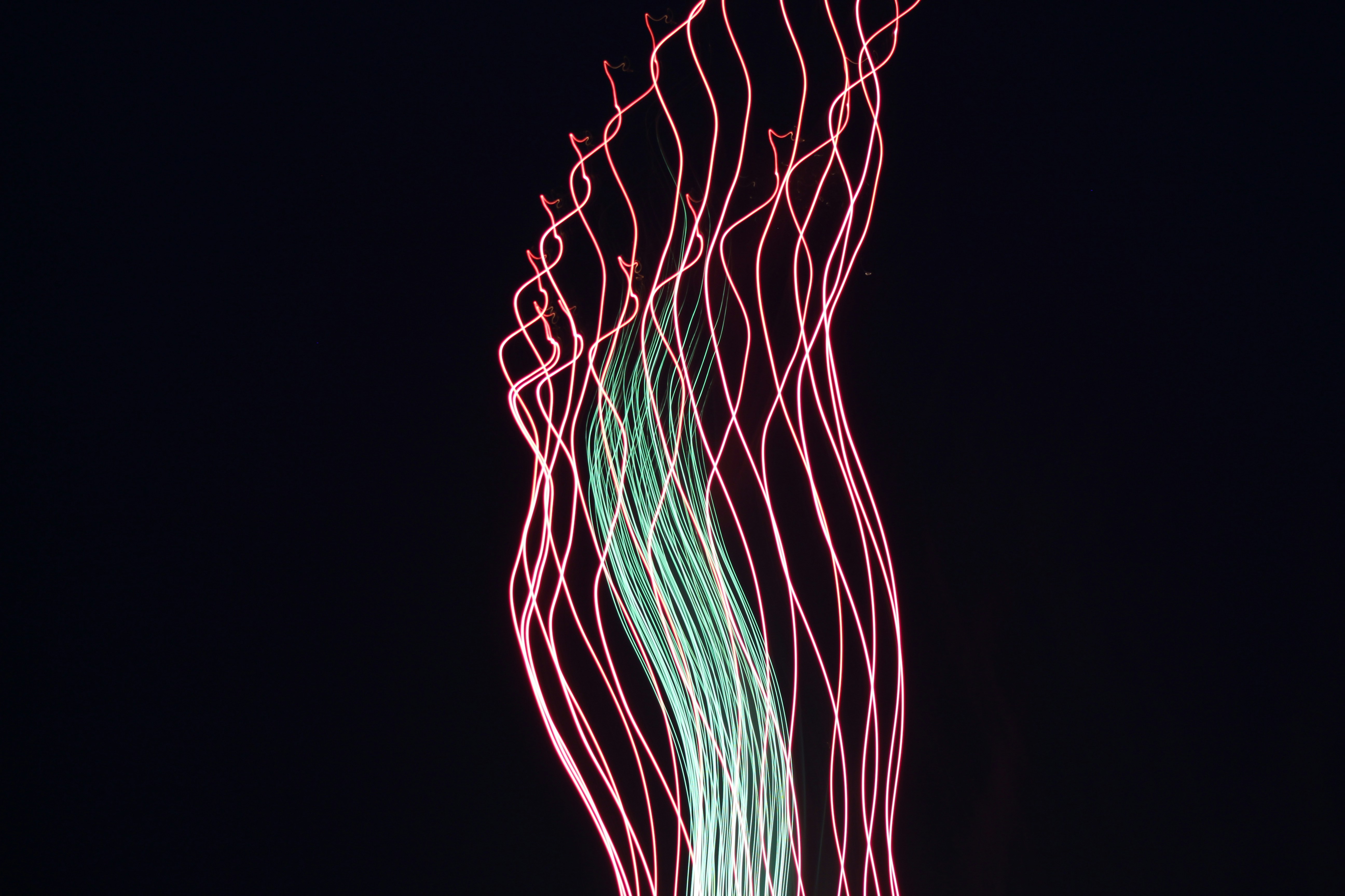 a colorful fireworks display