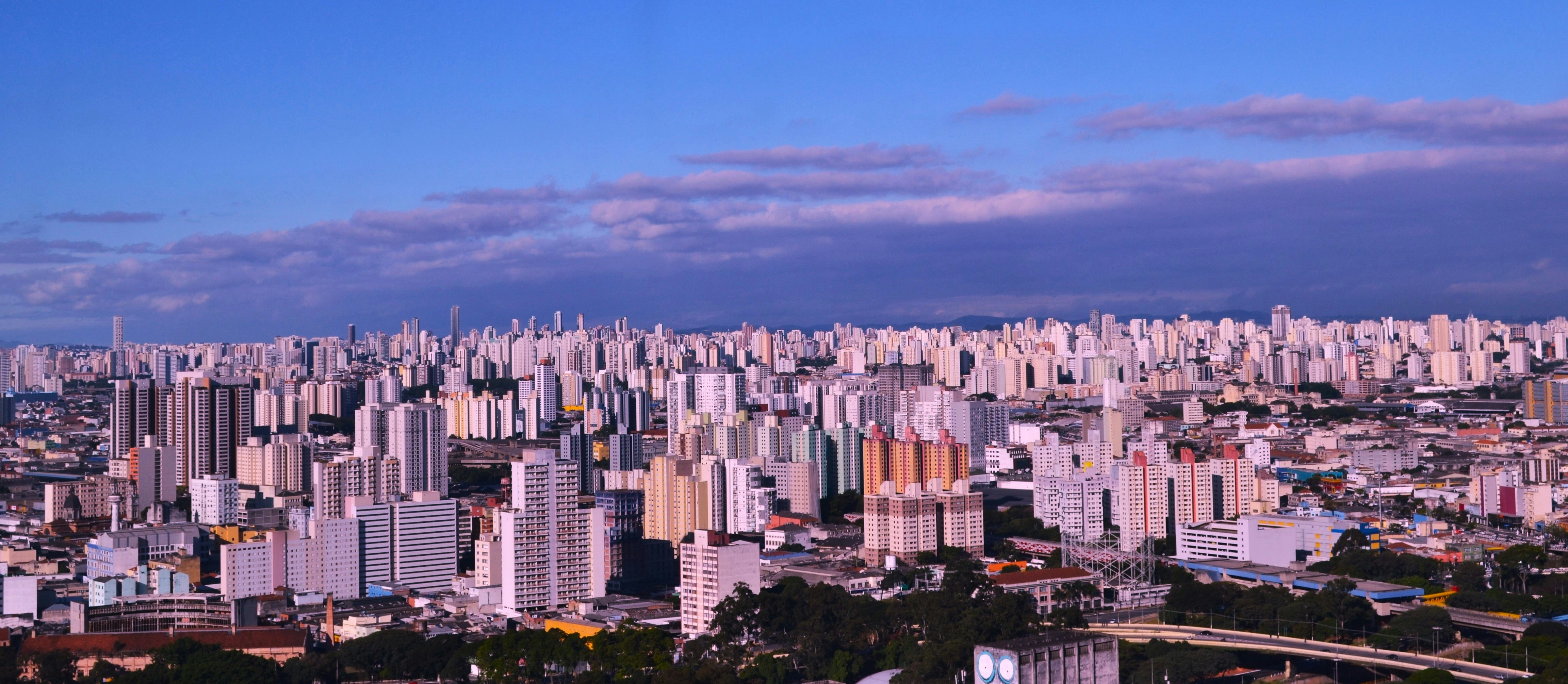 Victoria Peak with tall buildings