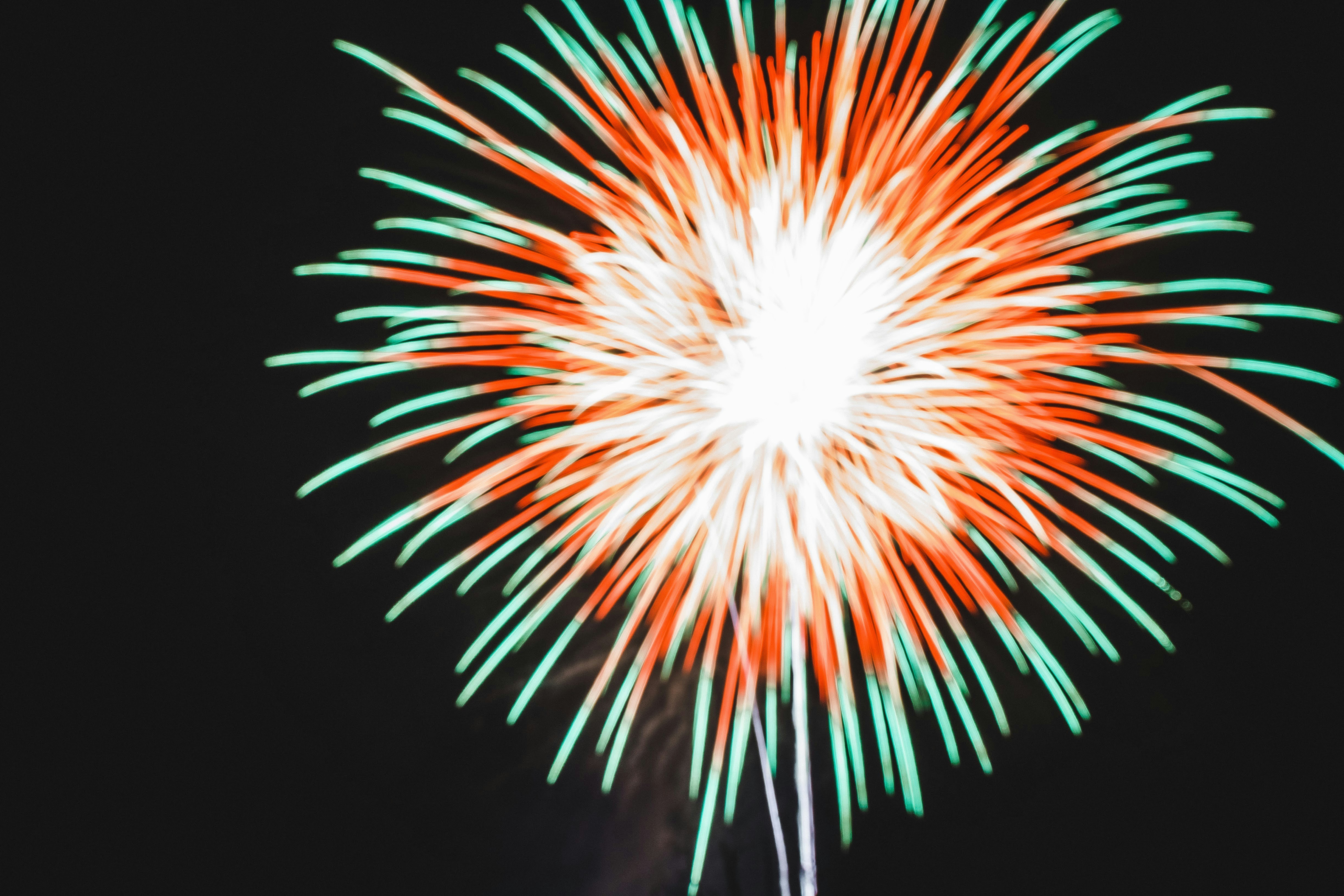 a colorful fireworks display