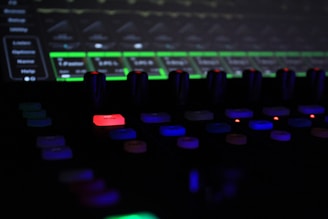 a close up of a keyboard