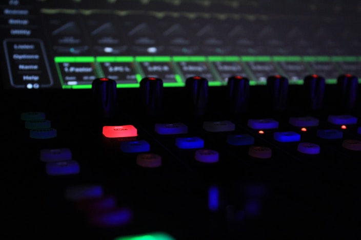 a close up of a keyboard