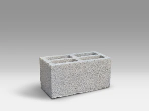 a cube with a hole in it