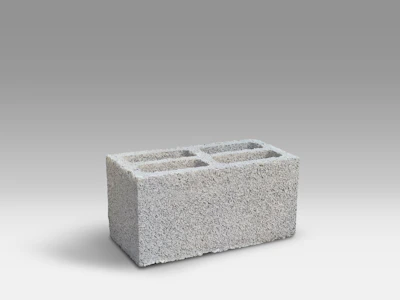 a cube with a hole in it