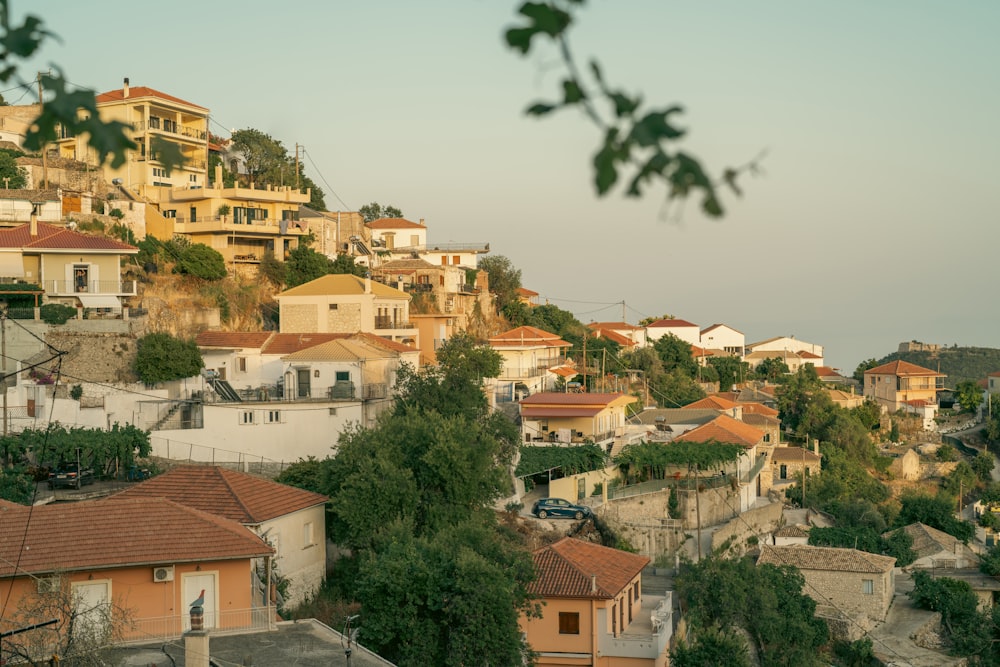 a group of houses