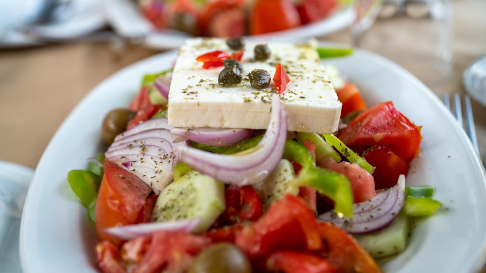 a plate of food